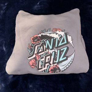 santa cruz hoodie, size small